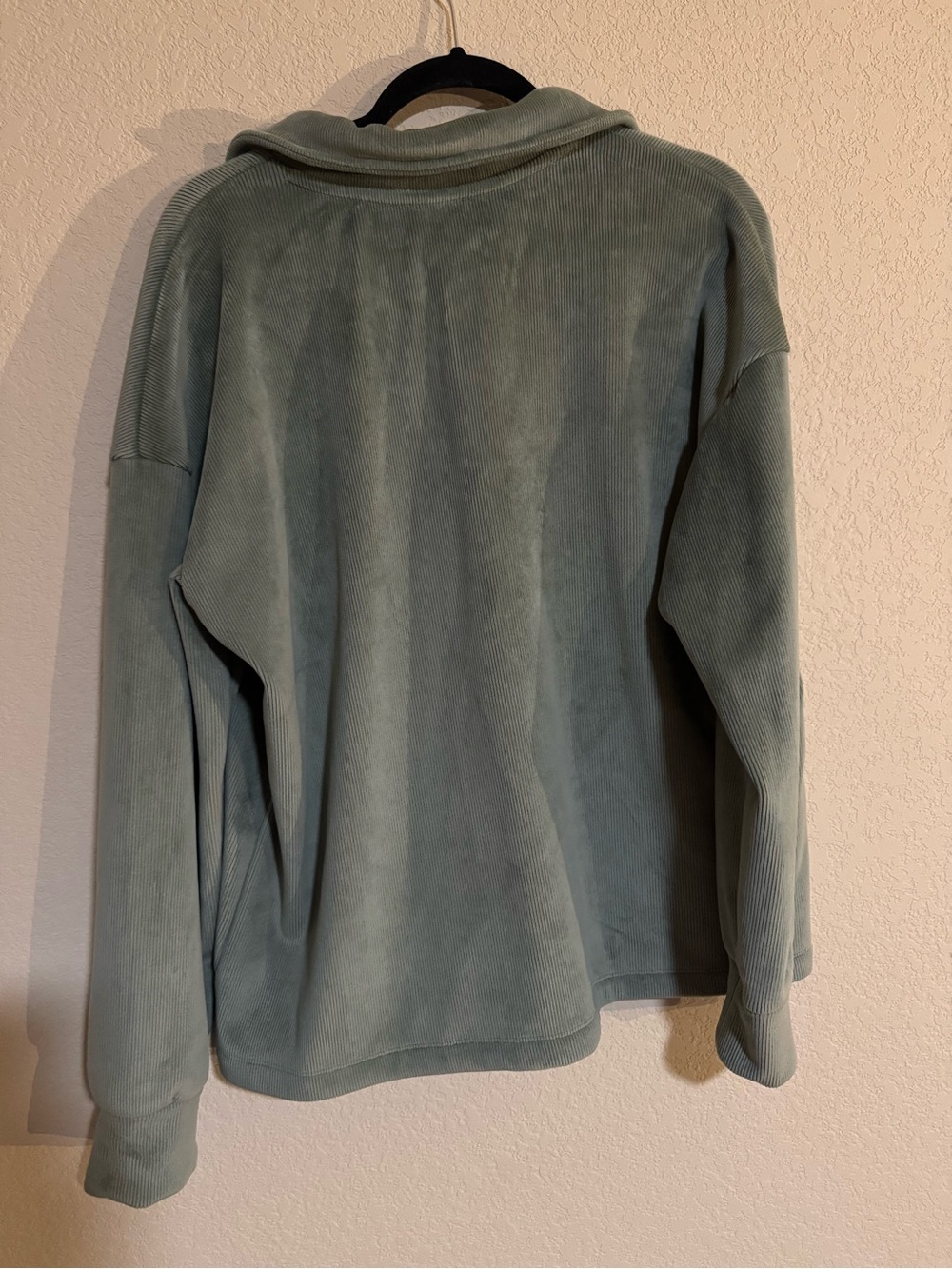 Mondetta Olive-Green Ribbed Pullover - Picture 4 of 5